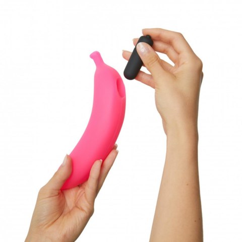 Dildo wibrujący różowy zakrzywiony banan silikon Dildo wibrujący różowy zakrzywiony banan silikon