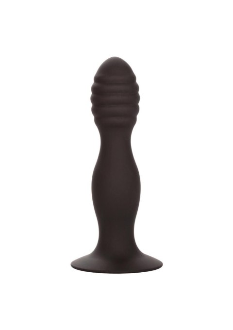 Korek analny plug żebrowany z przyssawką sex anal Korek analny plug żebrowany z przyssawką sex anal