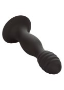 Korek analny plug żebrowany z przyssawką sex anal Korek analny plug żebrowany z przyssawką sex anal
