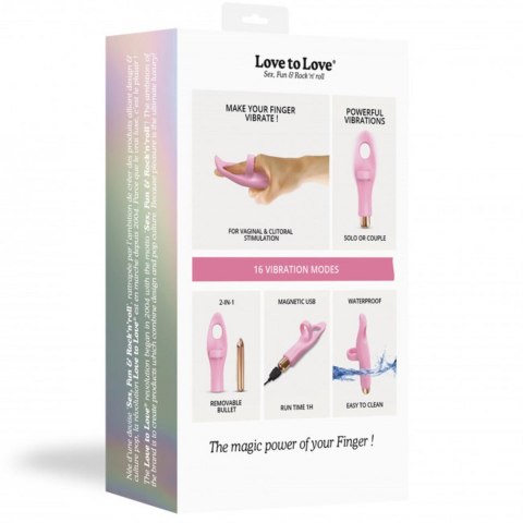 Masażer łechtaczki tickle me - baby pink Masażer łechtaczki tickle me - baby pink