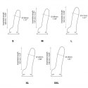 Realistyczne dildo sliding skin fushia s Realistyczne dildo sliding skin fushia s