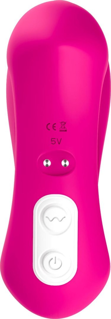 Stumulator wibrator masażer z języczkiem 2w1 Stumulator wibrator masażer z języczkiem 2w1