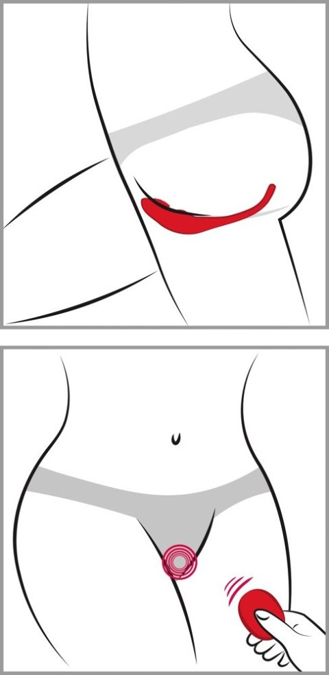 Sweet Smile RC Slim Panty Vibe Sweet Smile RC Slim Panty Vibe