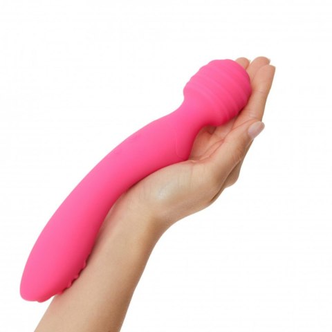 Wibrator dwustronny masażer łechtaczki 2w1 8 tryb Wibrator dwustronny masażer łechtaczki 2w1 8 tryb