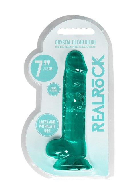 Silikonowe zielone dildo z mocną przyssawką 19 cm Silikonowe zielone dildo z mocną przyssawką 19 cm