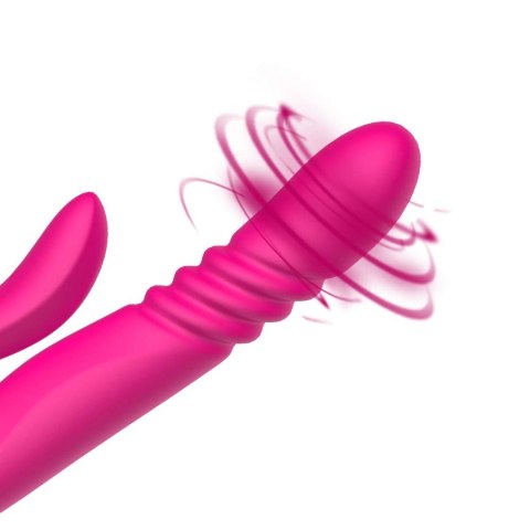 Wibrator Deluxe Twirling Vibrating Thruster RED Wibrator Deluxe Twirling Vibrating Thruster RED
