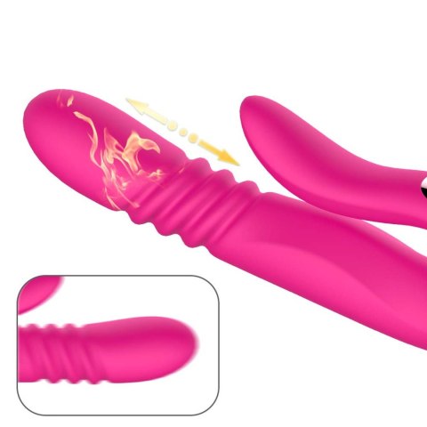 Wibrator Deluxe Twirling Vibrating Thruster RED Wibrator Deluxe Twirling Vibrating Thruster RED