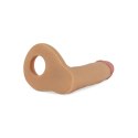 Dildo analne z pierścieniem na penisa silikonowe Dildo analne z pierścieniem na penisa silikonowe