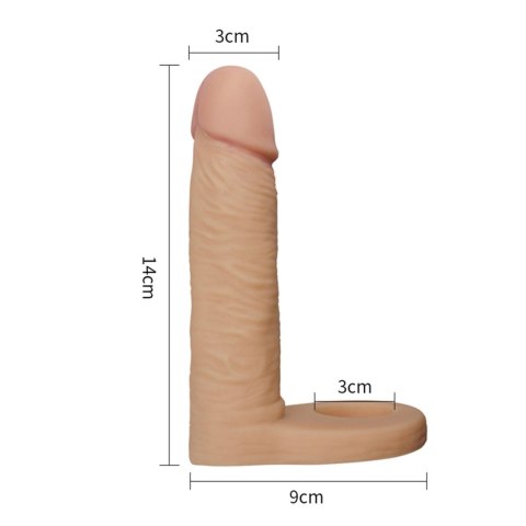 Dildo analne z pierścieniem na penisa silikonowe Dildo analne z pierścieniem na penisa silikonowe