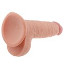 Grube żylaste dildo z przyssawką i jadrami 18 cm Grube żylaste dildo z przyssawką i jadrami 18 cm