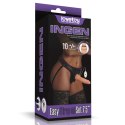 Majtki strap-on w zestawie z wibrującym dildo 19cm Majtki strap-on w zestawie z wibrującym dildo 19cm