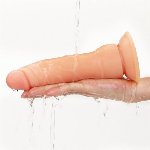 Majtki strap-on w zestawie z wibrującym dildo 19cm Majtki strap-on w zestawie z wibrującym dildo 19cm
