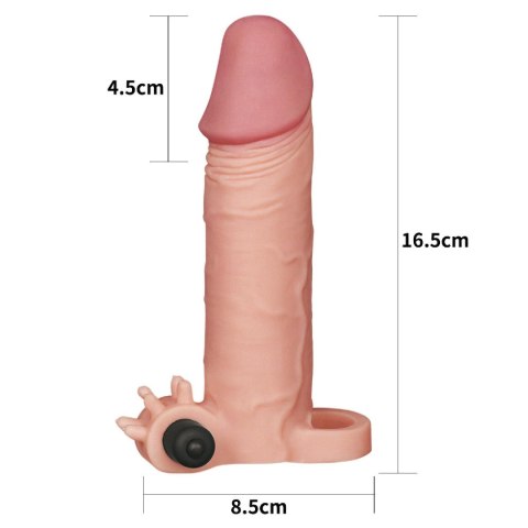 Realistyczne przedłużenie penisa elastyczny 17,5cm Realistyczne przedłużenie penisa elastyczny 17,5cm