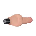 Realistyczny wibrator penis z jadrami 17 cm Realistyczny wibrator penis z jadrami 17 cm