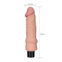 Wibrator gruby żylasty realistyczny wygląd 19,3 cm Wibrator gruby żylasty realistyczny wygląd 19,3 cm