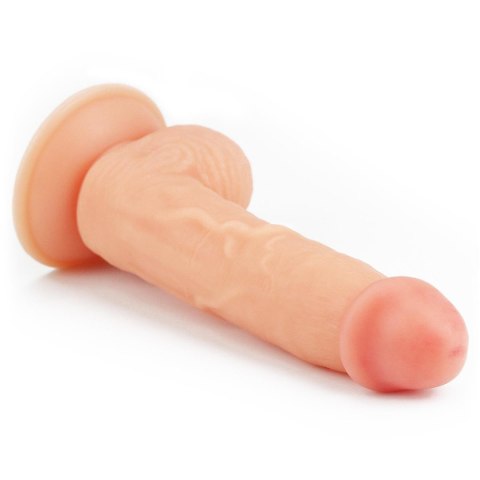 Wyżyłowany penis gruby z przyssawką dildo 20 cm Wyżyłowany penis gruby z przyssawką dildo 20 cm