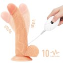 Zestaw majtki strap-on z wibrującym dildo 21,5cm Zestaw majtki strap-on z wibrującym dildo 21,5cm