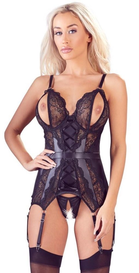 Crotchless Basque L Crotchless Basque L
