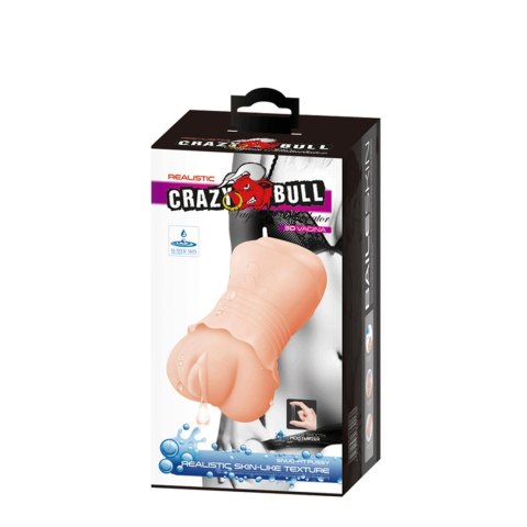 CRAZY BULL- Realistic 3D VAGINA, Water lubricant CRAZY BULL- Realistic 3D VAGINA, Water lubricant