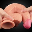 Giętki realistyczny żylasty penis silikonowe dildo Giętki realistyczny żylasty penis silikonowe dildo