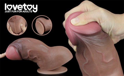 Grube dildo żylaste realistyczne obwód 21,5cm Grube dildo żylaste realistyczne obwód 21,5cm