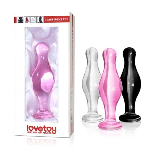 Korek analny szklany czarny kompaktowy sex orgazm Korek analny szklany czarny kompaktowy sex orgazm