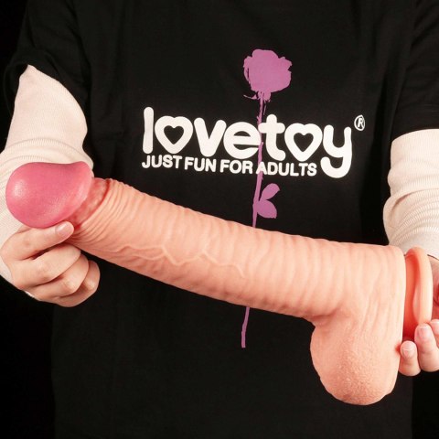 Ogromne dildo realistyczny wygląd przyssawka 30 cm Ogromne dildo realistyczny wygląd przyssawka 30 cm