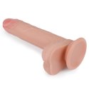Penis na przyssawce zabawka erotyczna żylasty 18,5 Penis na przyssawce zabawka erotyczna żylasty 18,5
