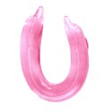 Podwójne różowe dildo z końcówką delfina 30,5 cm Podwójne różowe dildo z końcówką delfina 30,5 cm