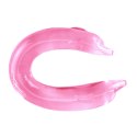 Podwójne różowe dildo z końcówką delfina 30,5 cm Podwójne różowe dildo z końcówką delfina 30,5 cm