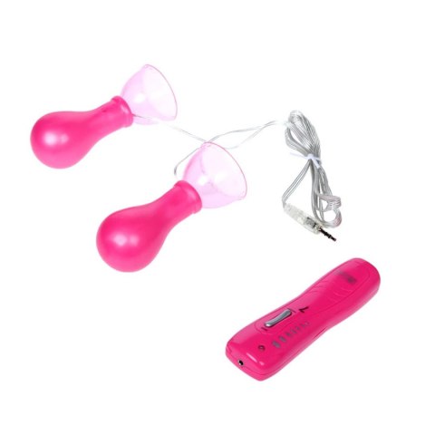 Pompki do sutek piersi wibrujące BDSM sex 7 trybów Pompki do sutek piersi wibrujące BDSM sex 7 trybów