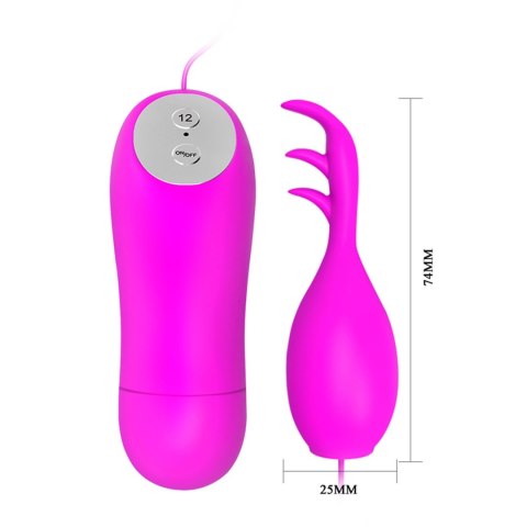 Stymulator łechtaczki w kształcie waginy z pilotem Stymulator łechtaczki w kształcie waginy z pilotem