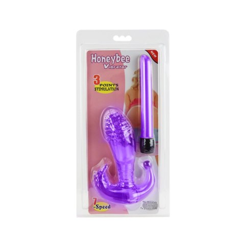 Wibrator z nakładką łechtaczka wagina anal 7 trybów Wibrator z nakładką łechtaczka wagina anal 7 trybów