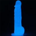 Dildo led giętkie duży penis podświetlany 21,5 cm Dildo led giętkie duży penis podświetlany 21,5 cm