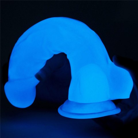 Dildo led giętkie duży penis podświetlany 21,5 cm Dildo led giętkie duży penis podświetlany 21,5 cm