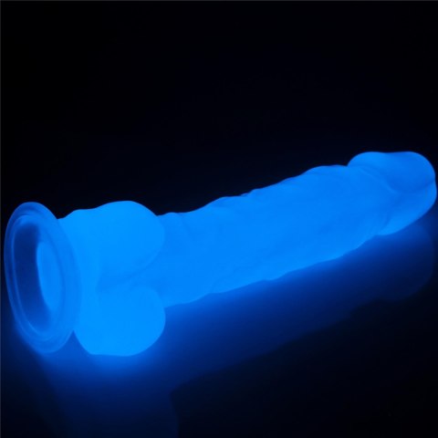 Dildo led giętkie duży penis podświetlany 21,5 cm Dildo led giętkie duży penis podświetlany 21,5 cm