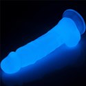 Dildo led giętkie duży penis podświetlany 21,5 cm Dildo led giętkie duży penis podświetlany 21,5 cm