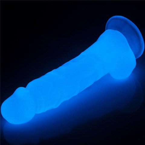 Dildo led giętkie duży penis podświetlany 21,5 cm Dildo led giętkie duży penis podświetlany 21,5 cm