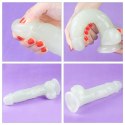 Dildo led giętkie duży penis podświetlany 21,5 cm Dildo led giętkie duży penis podświetlany 21,5 cm