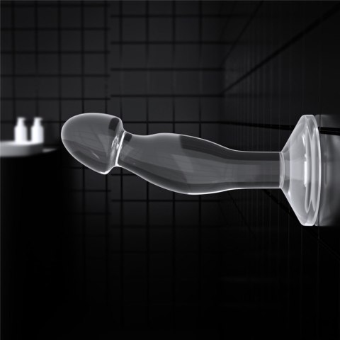 Długie dildo z grubą końcówką i przyssawką Długie dildo z grubą końcówką i przyssawką