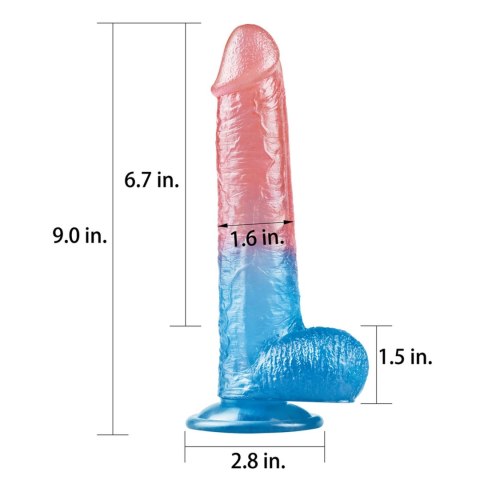 Dwa kolory dildo mocna przyssawka orgazm penis Dwa kolory dildo mocna przyssawka orgazm penis