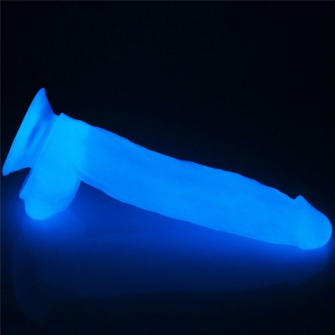Elastyczne dildo podświetlane z przyssawką 25,5cm Elastyczne dildo podświetlane z przyssawką 25,5cm