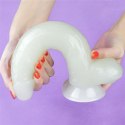 Elastyczne dildo podświetlane z przyssawką 25,5cm Elastyczne dildo podświetlane z przyssawką 25,5cm