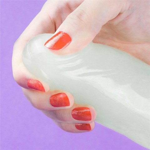 Elastyczne dildo podświetlane z przyssawką 25,5cm Elastyczne dildo podświetlane z przyssawką 25,5cm
