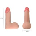 Elastyczny giętki penis realistyczne dildo 13,9 cm Elastyczny giętki penis realistyczne dildo 13,9 cm