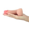 Elastyczny giętki penis realistyczne dildo 13,9 cm Elastyczny giętki penis realistyczne dildo 13,9 cm