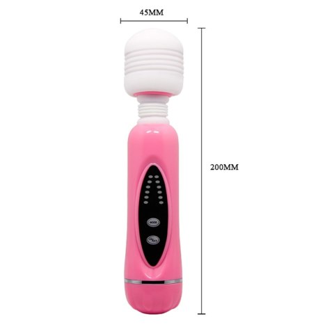 Masażer łechtaczki body wand różdżka z nakładkami Masażer łechtaczki body wand różdżka z nakładkami