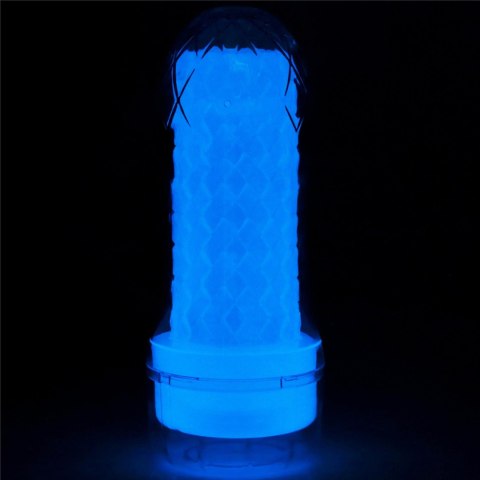 Masturbator podświetlany led z wypustkami 20 cm Masturbator podświetlany led z wypustkami 20 cm