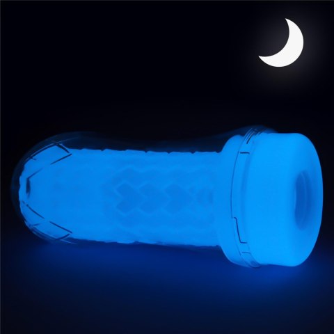 Masturbator podświetlany led z wypustkami 20 cm Masturbator podświetlany led z wypustkami 20 cm