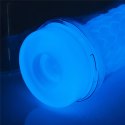 Masturbator podświetlany led z wypustkami 20 cm Masturbator podświetlany led z wypustkami 20 cm